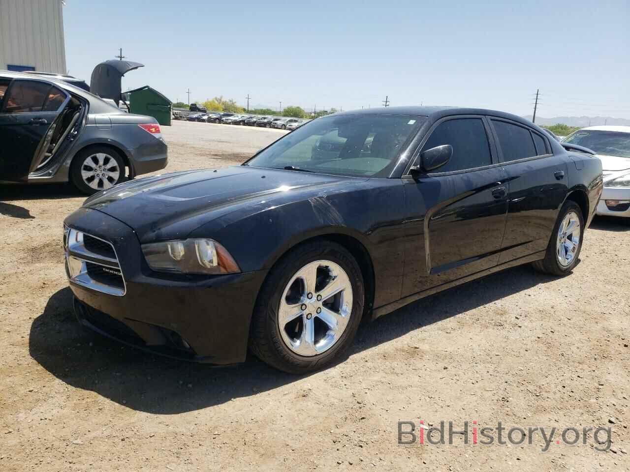 Photo 2C3CDXHG6DH550689 - DODGE CHARGER 2013