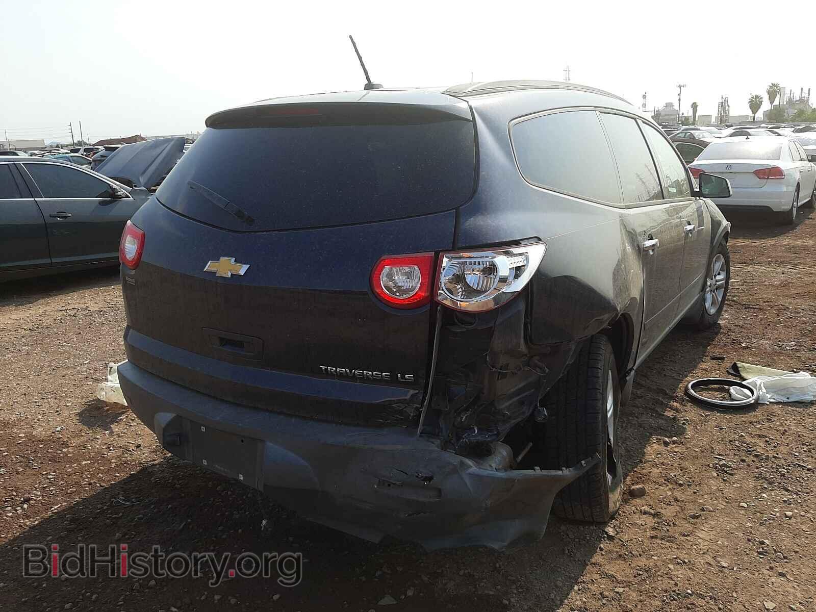 2012 CHEVROLET TRAVERSE - VIN: 1GNKREED3CJ324976 - Фото 4
