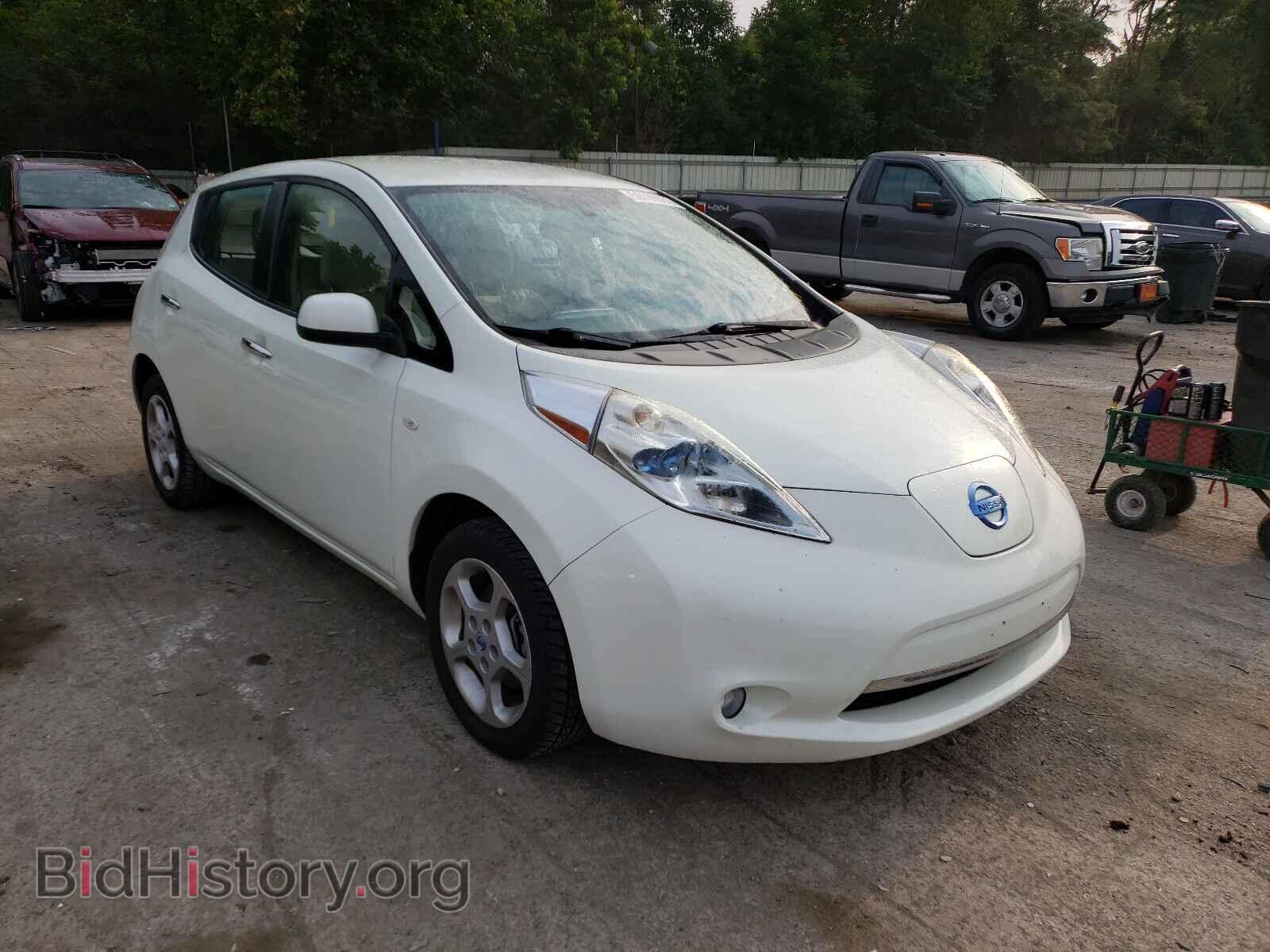 Photo JN1AZ0CP7CT022201 - NISSAN LEAF 2012