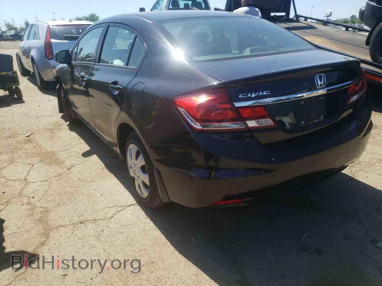 2013 HONDA CIVIC - VIN: 19XFB2F56DE021404 - Фото 3