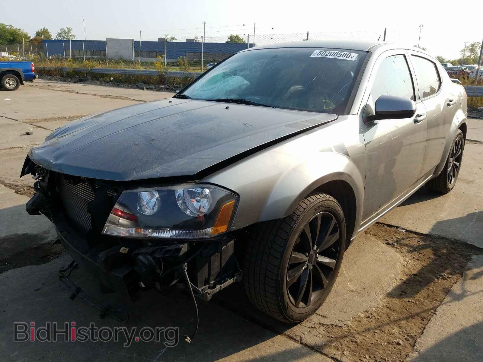 2013 DODGE AVENGER - VIN: 1C3CDZCB6DN628158 - Фото 2