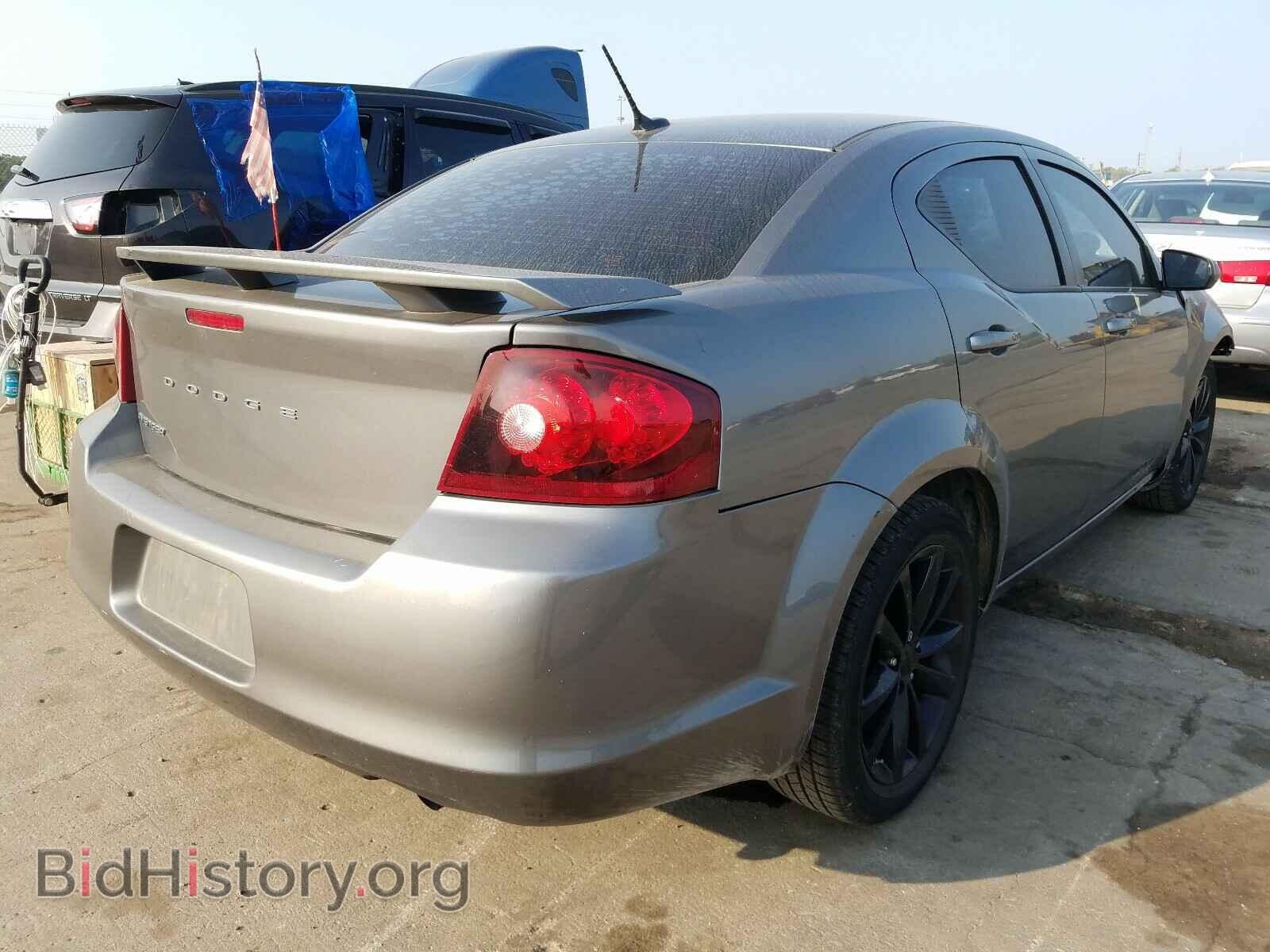 2013 DODGE AVENGER - VIN: 1C3CDZCB6DN628158 - Фото 4