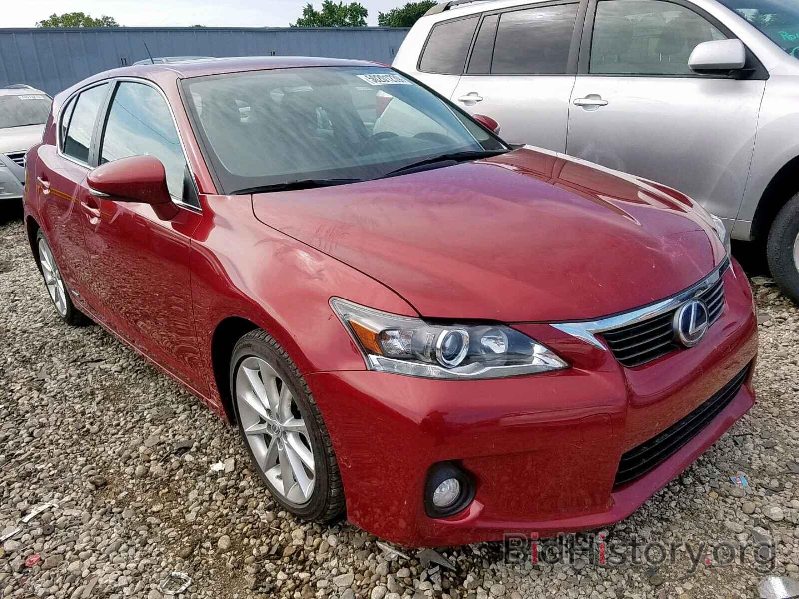 Photo JTHKD5BH6D2130015 - LEXUS CT 200 2013