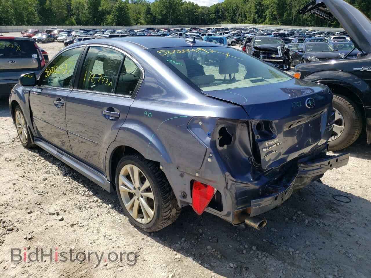 2014 SUBARU LEGACY - VIN: 4S3BMBD61E3035949 - Фото 3