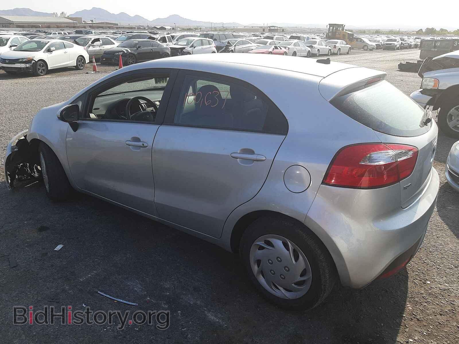 2013 KIA RIO - VIN: KNADM5A33D6155587 - Фото 3