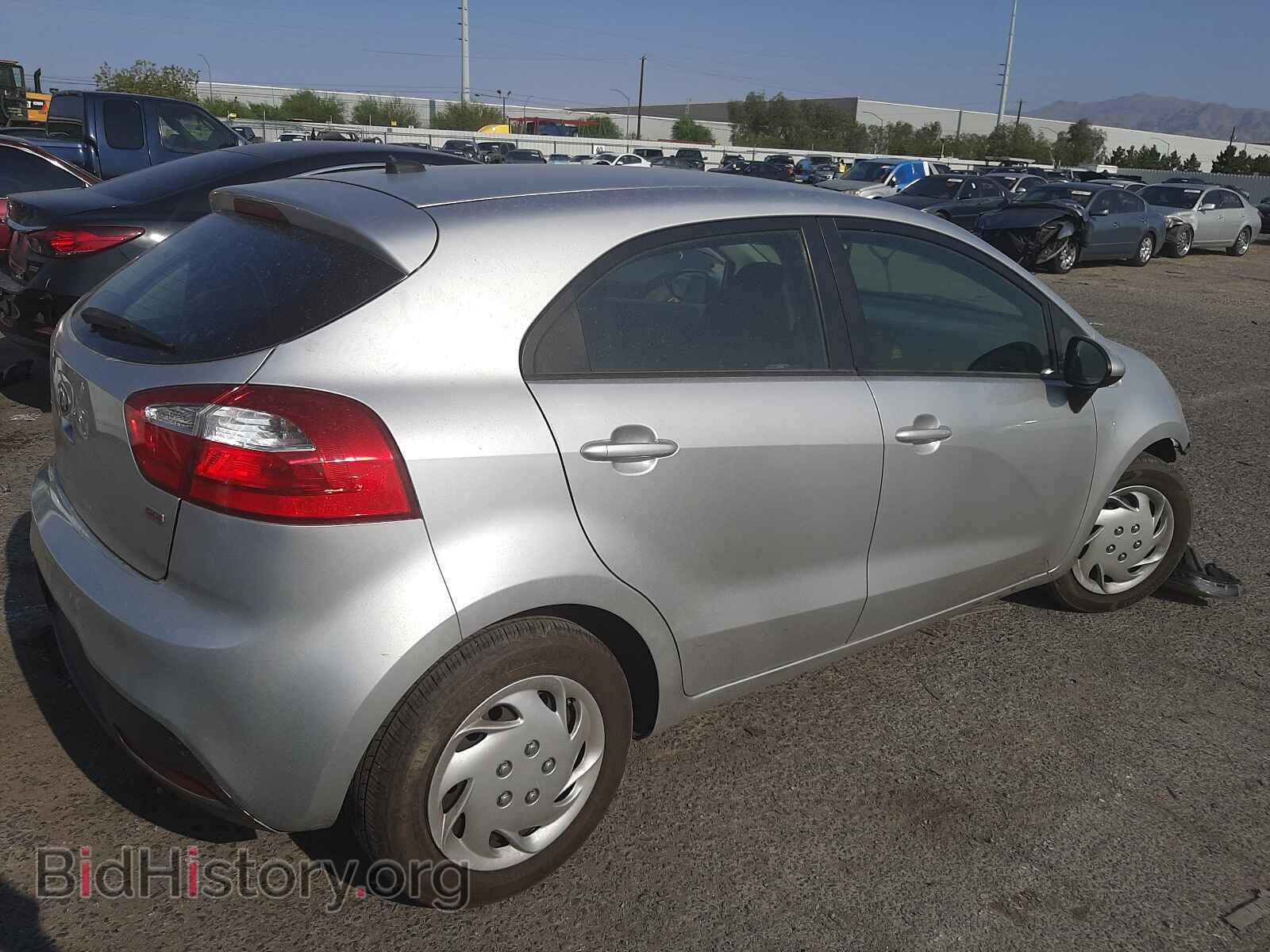 2013 KIA RIO - VIN: KNADM5A33D6155587 - Фото 4