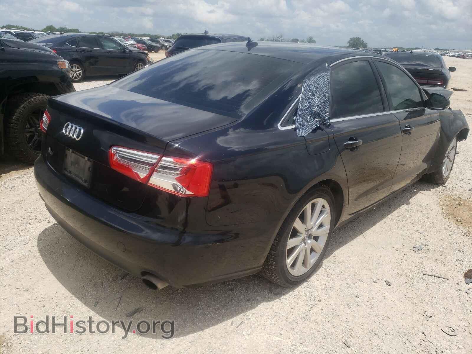 2013 AUDI A6 - VIN: WAUGFAFC2DN127374 - Photo 4