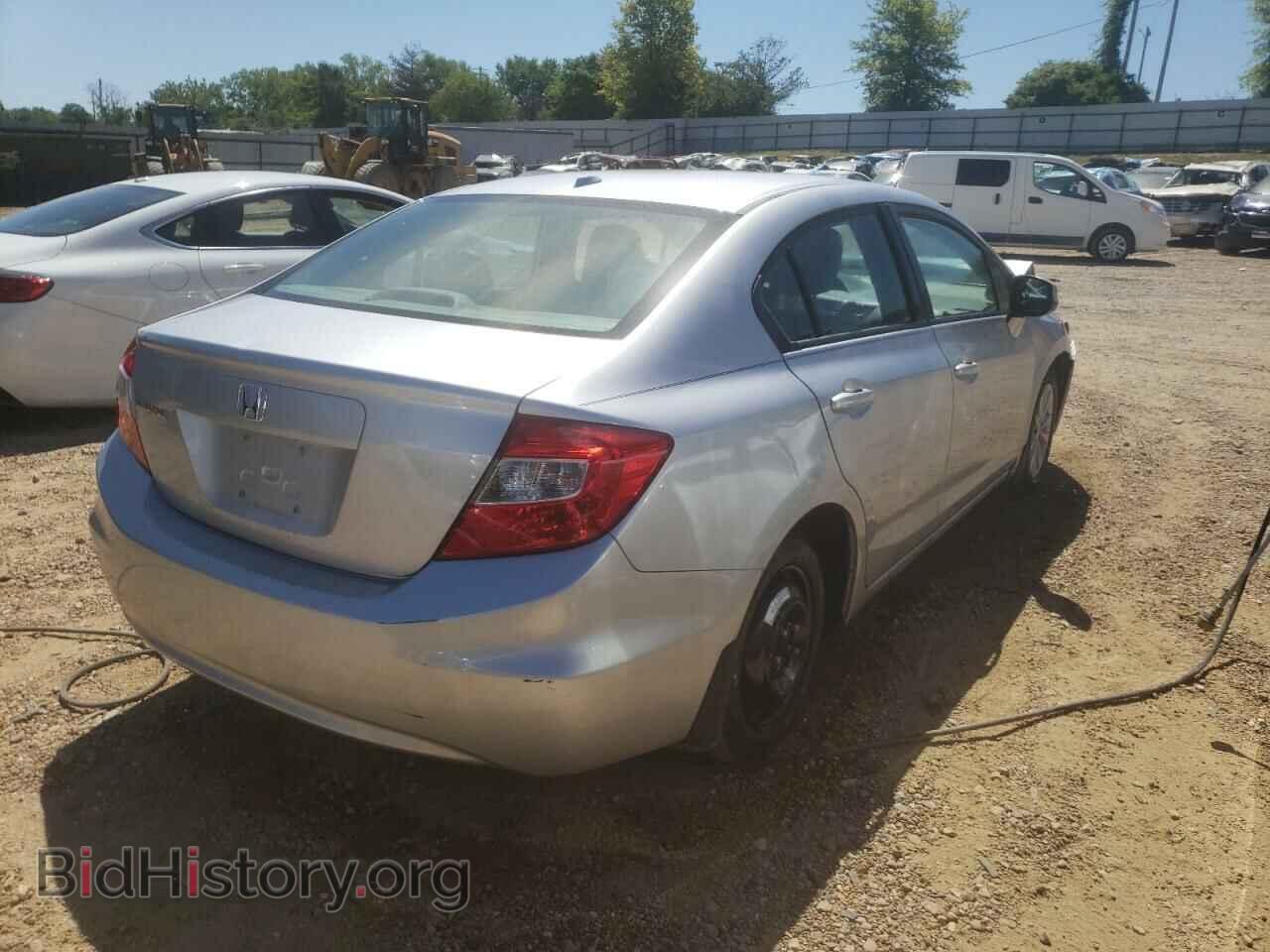 2012 HONDA CIVIC - VIN: 19XFB2F9XCE010231 - Фото 4
