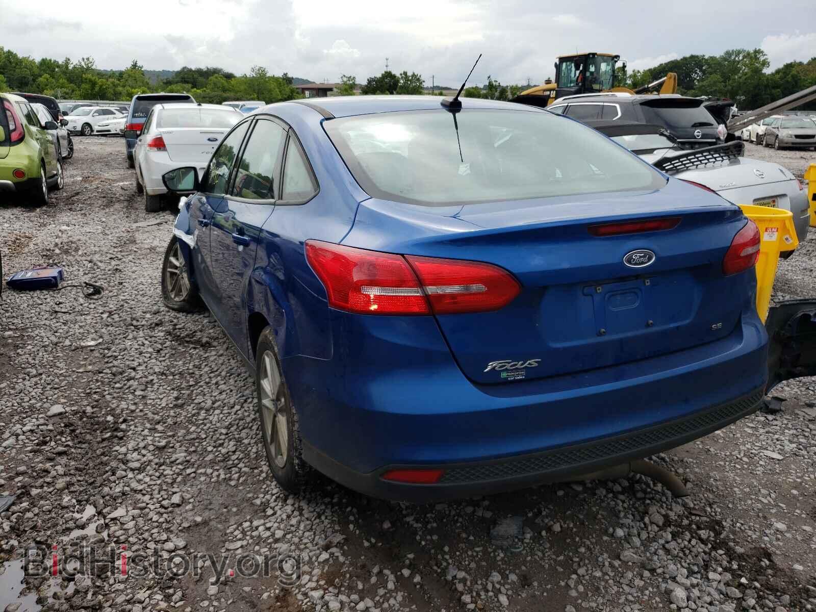 2018 FORD FOCUS - VIN: 1FADP3F21JL295199 - Фото 3