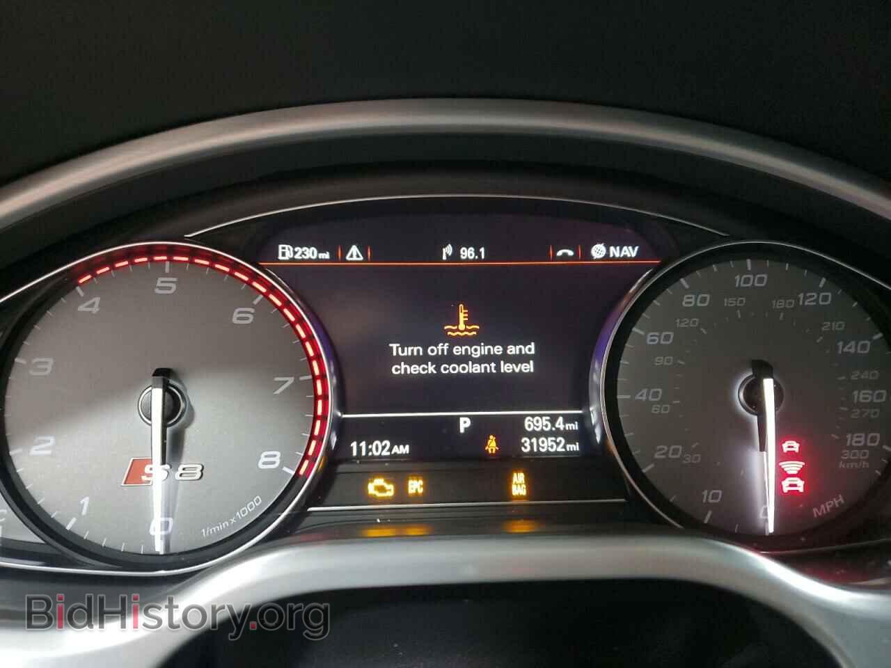 2014 AUDI S8 - VIN: WAUD2AFD3EN004210 - Фото 9