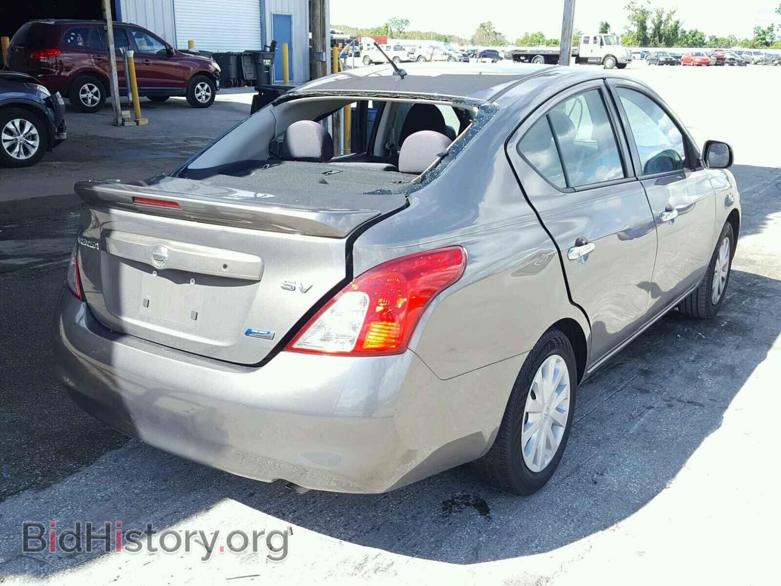 2013 NISSAN VERSA - VIN: 3N1CN7AP1DL844482 - Фото 4