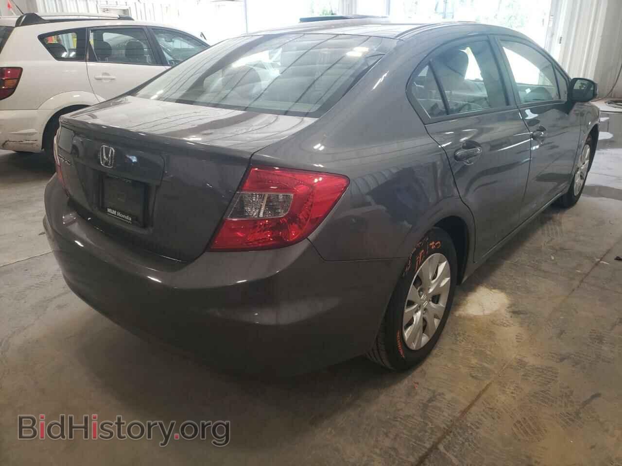 2012 HONDA CIVIC - VIN: 19XFB2F58CE087127 - Фото 4