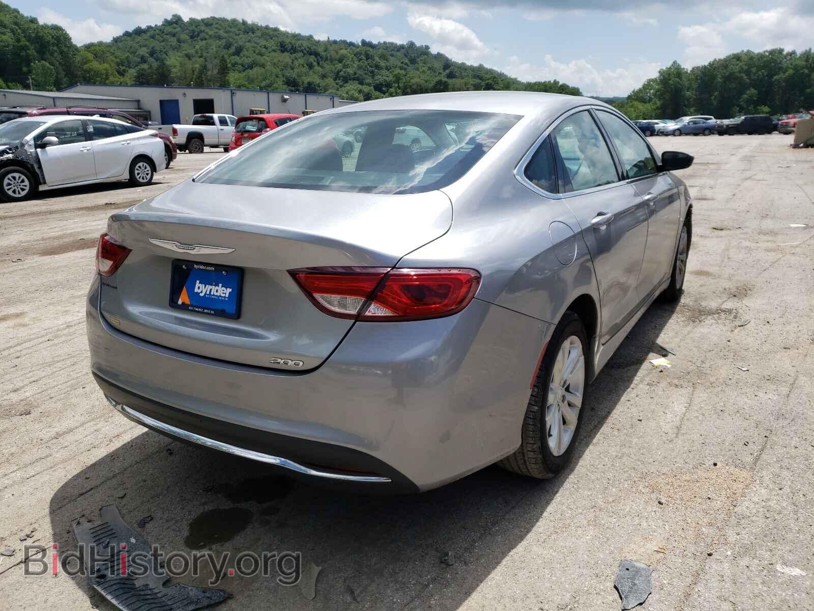 2015 CHRYSLER 200 - VIN: 1C3CCCAB8FN674595 - Photo 4