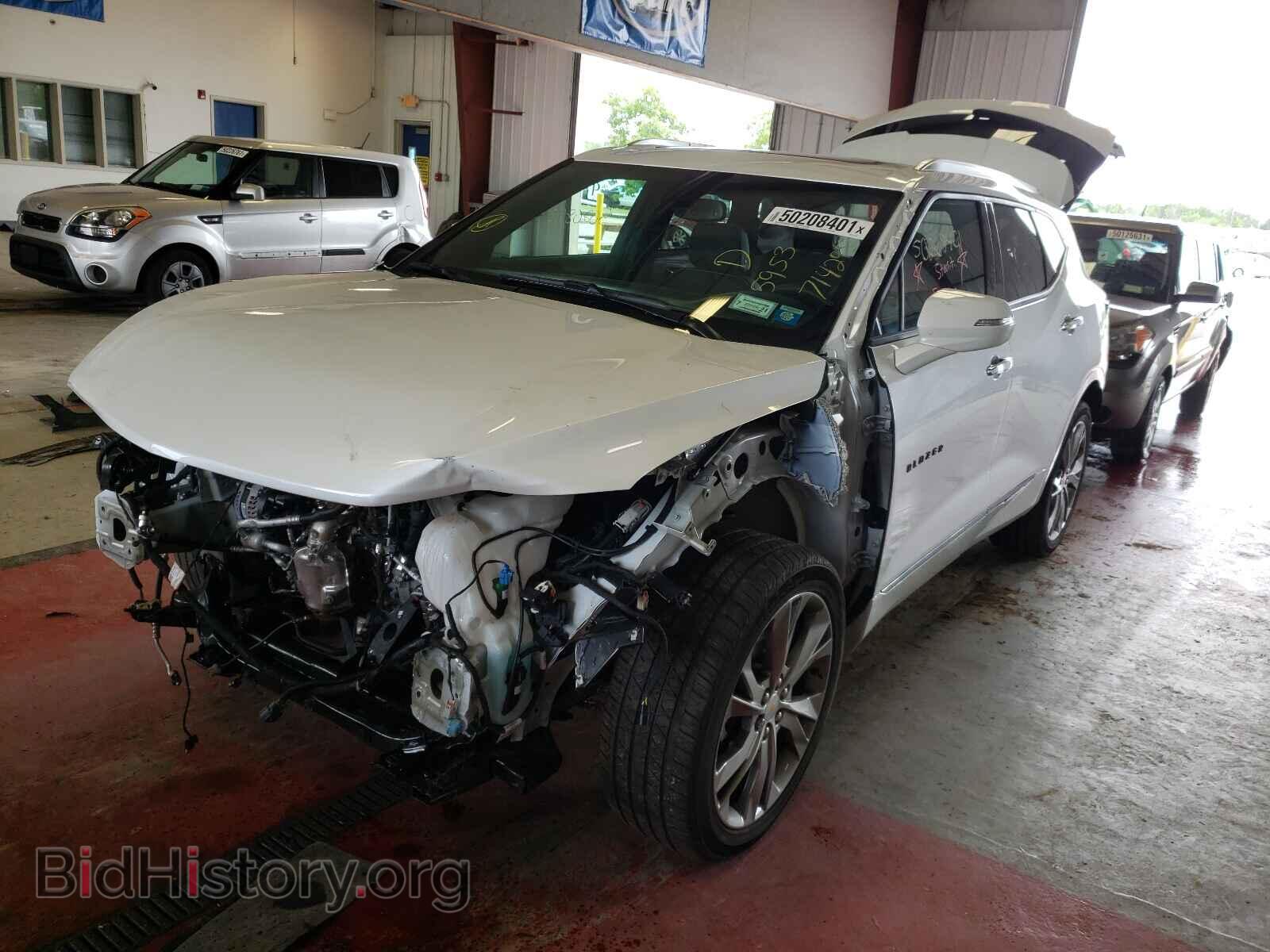 2020 CHEVROLET BLAZER - VIN: 3GNKBLRS1LS714295 - Фото 2