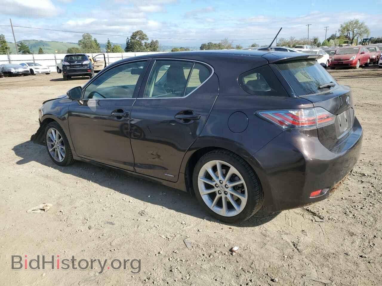 2012 LEXUS CT 200 - VIN: JTHKD5BH7C2100973 - Фото 2
