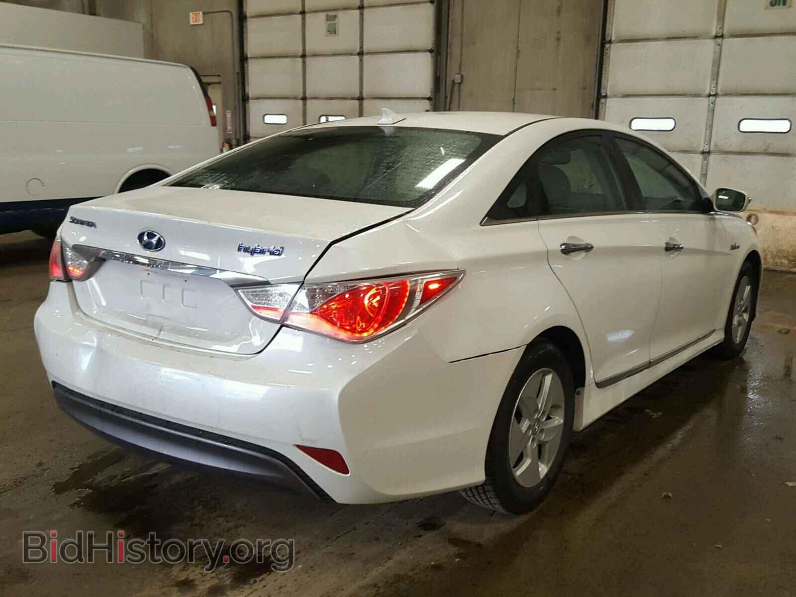 2012 HYUNDAI SONATA - VIN: KMHEC4A42CA043366 - Фото 4