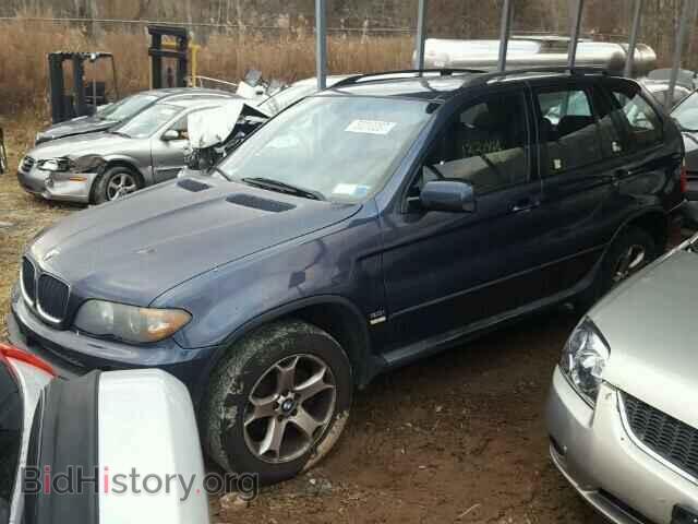 2005 BMW X5 - VIN: 5UXFA13575LY19662 - Фото 2