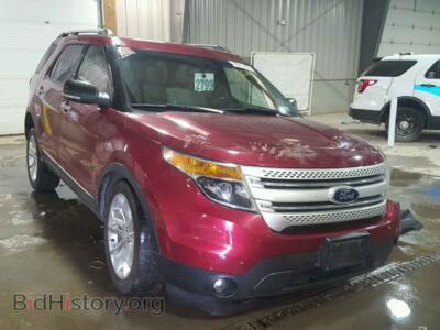 2013 Ford EXPLORER Explorer X, красный — VIN 1FM5K8D81DGA35783, Copart