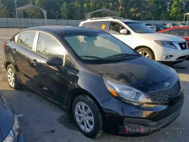 Photo KNADM4A34D6268152 - KIA RIO LX 2013