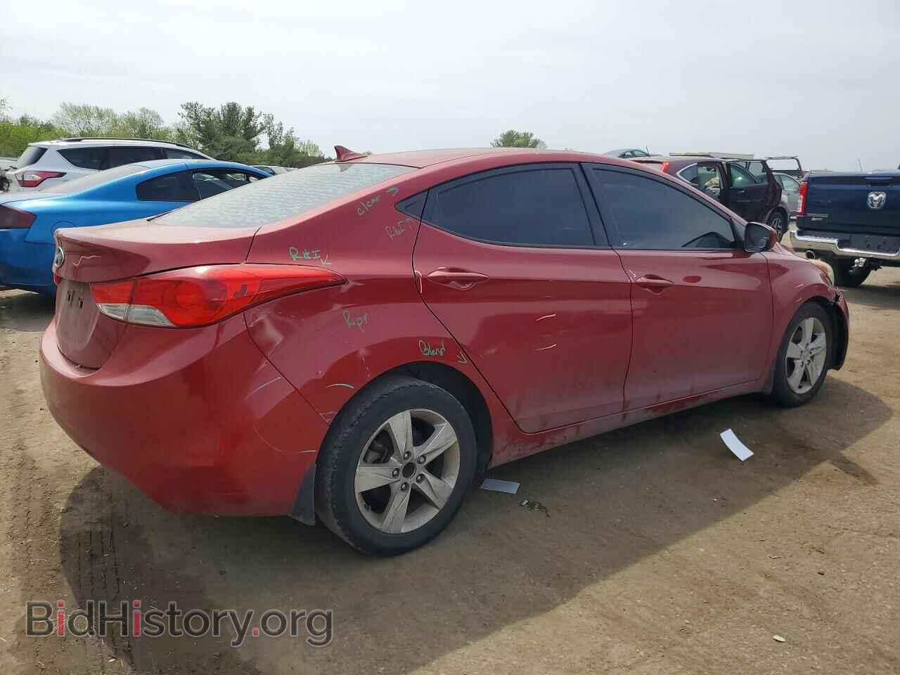 2013 HYUNDAI ELANTRA - VIN: KMHDH4AE4DU540036 - Фото 3