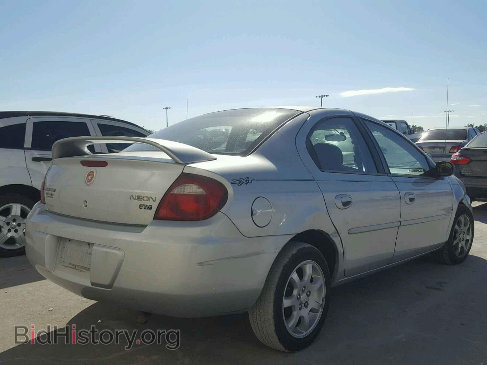 2005 DODGE NEON - VIN: 1B3ES56C85D211608 - Фото 4