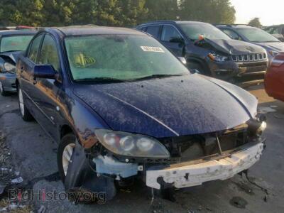 2008 Mazda 3 S, blue — VIN JM1BK323881107976, Copart