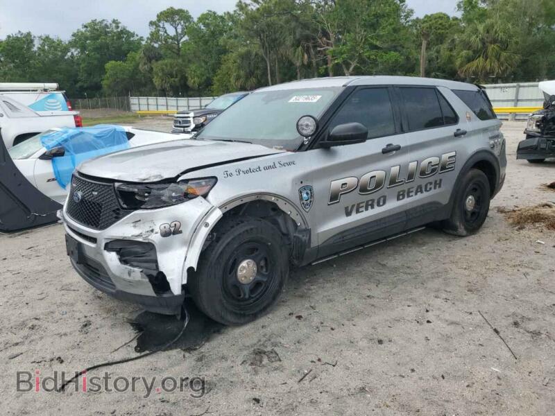 2021 Ford EXPLORER Police Interceptor (VIN 1FM5K8AB5MGA72836) — photo 1 of 14, Copart, damage: all over