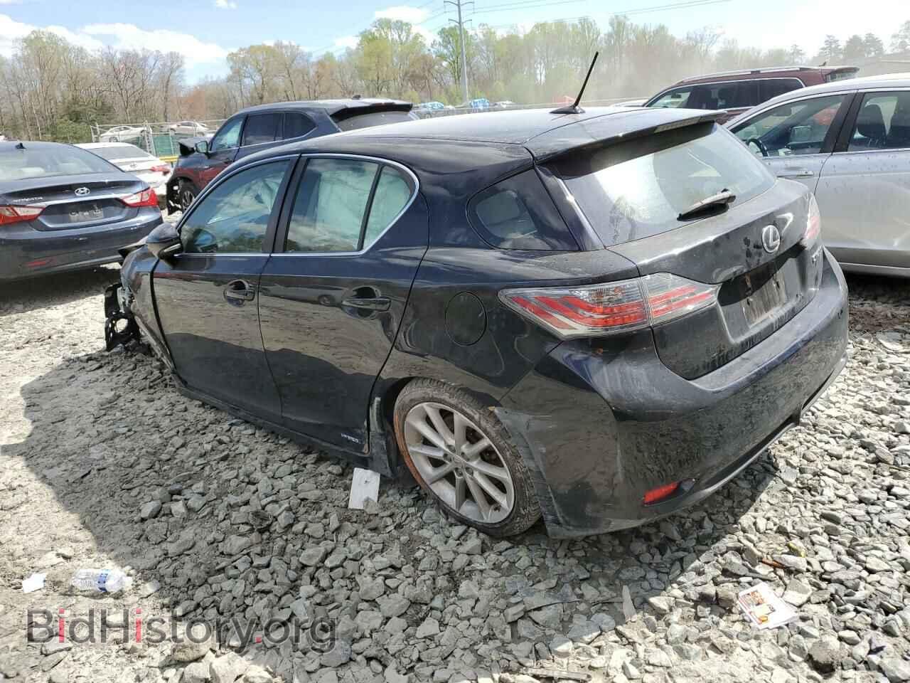 2012 LEXUS CT 200 - VIN: JTHKD5BH4C2079788 - Фото 2