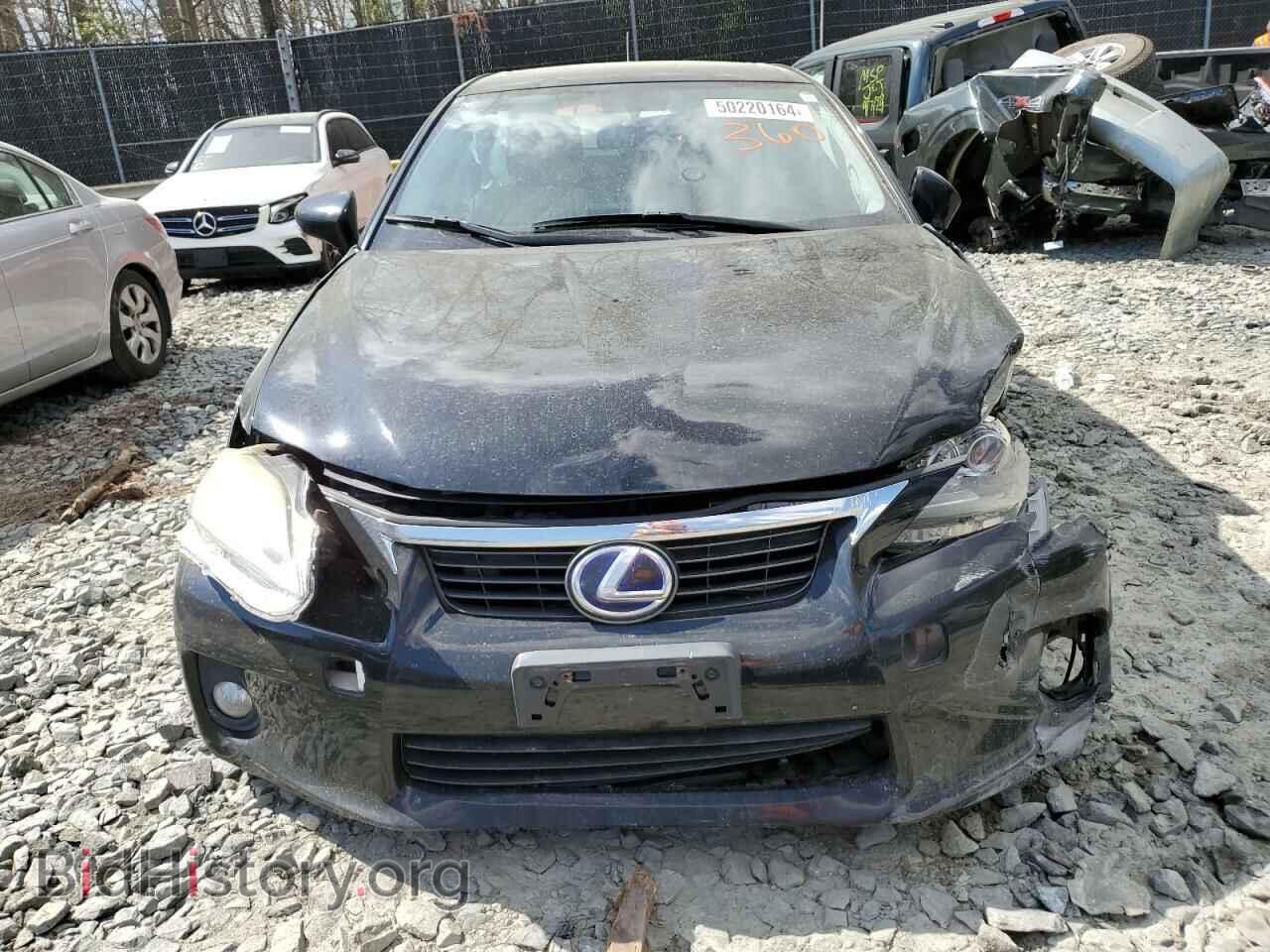 2012 LEXUS CT 200 - VIN: JTHKD5BH4C2079788 - Фото 5