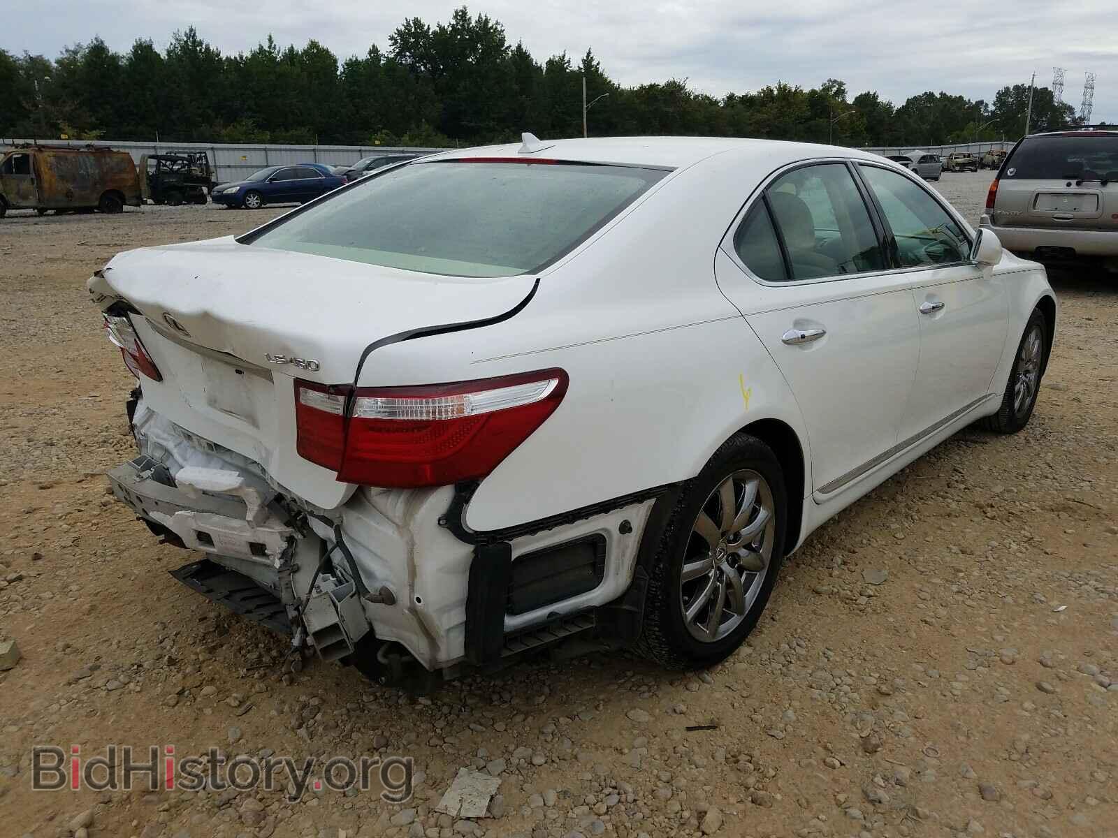 2009 LEXUS LS460 - VIN: JTHBL46F895090533 - Фото 4