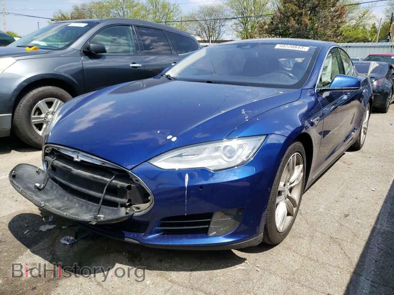 Photo 5YJSA1E28FF118961 - TESLA MODEL S 2015