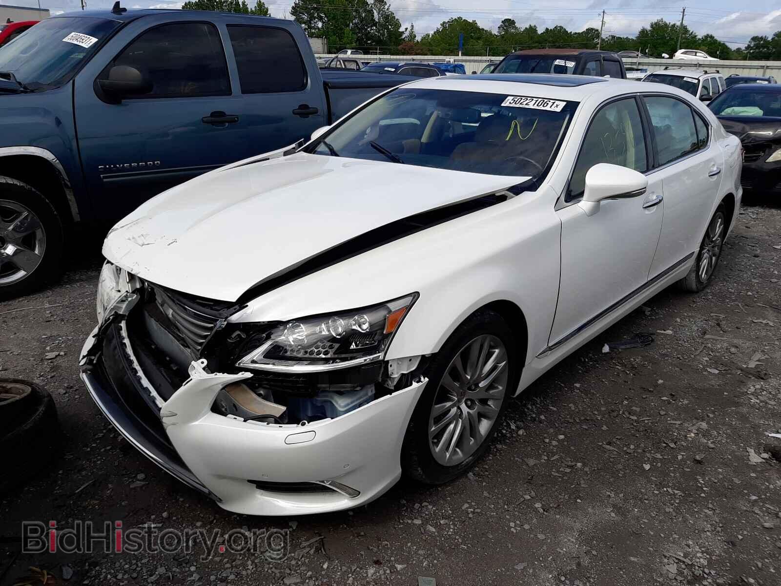2014 LEXUS LS460 - VIN: JTHGL5EF7E5052105 - Фото 2