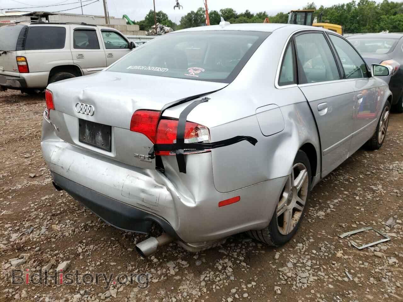2007 AUDI A4 - VIN: WAUDF78E57A151541 - Фото 4