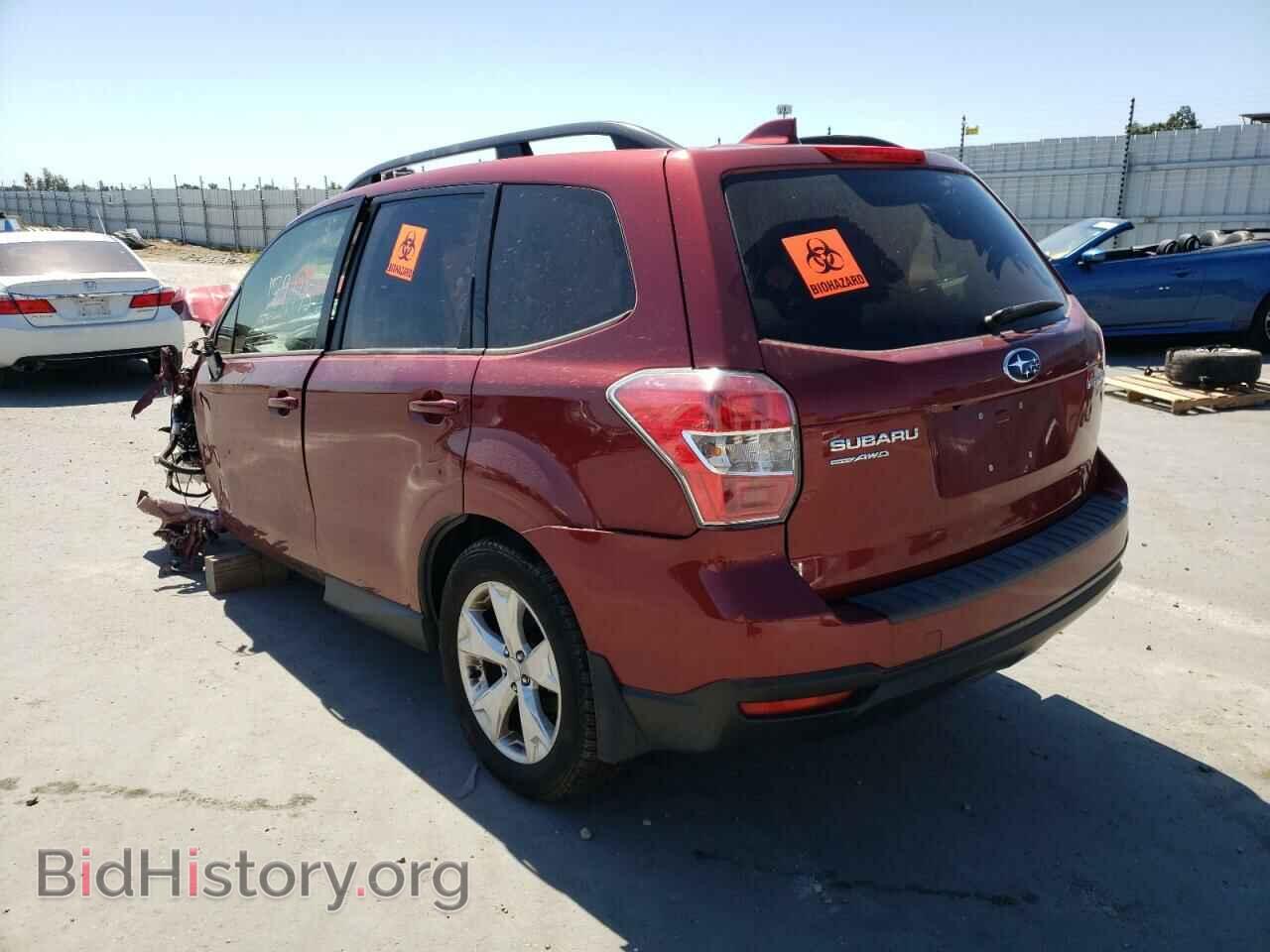 2016 SUBARU FORESTER - VIN: JF2SJAFCXGH530972 - Фото 3