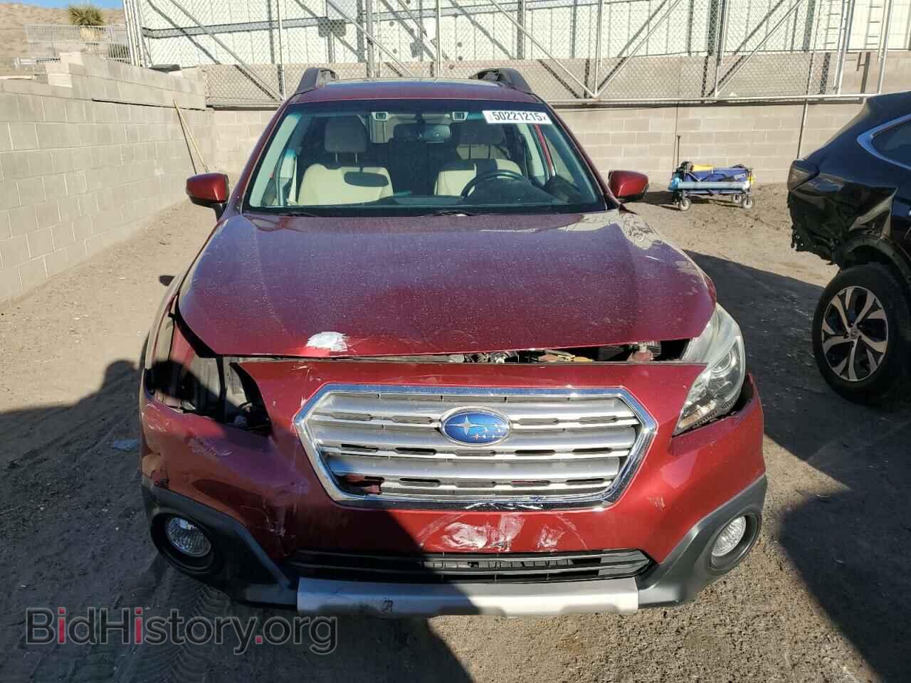 2016 SUBARU OUTBACK - VIN: 4S4BSBNC8G3244260 - Фото 5
