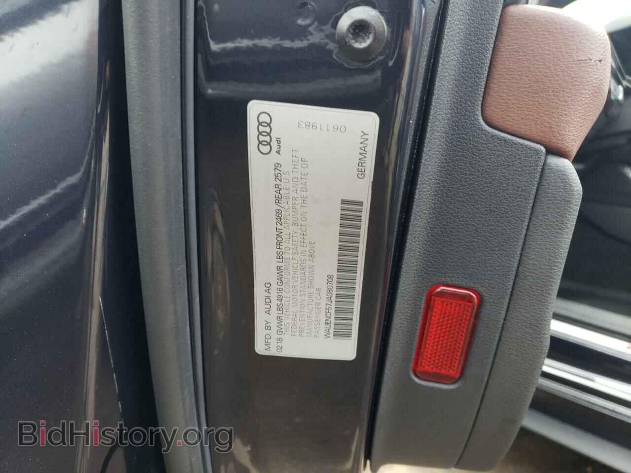 2018 AUDI A5 - VIN: WAUENCF57JA080708 - Photo 13