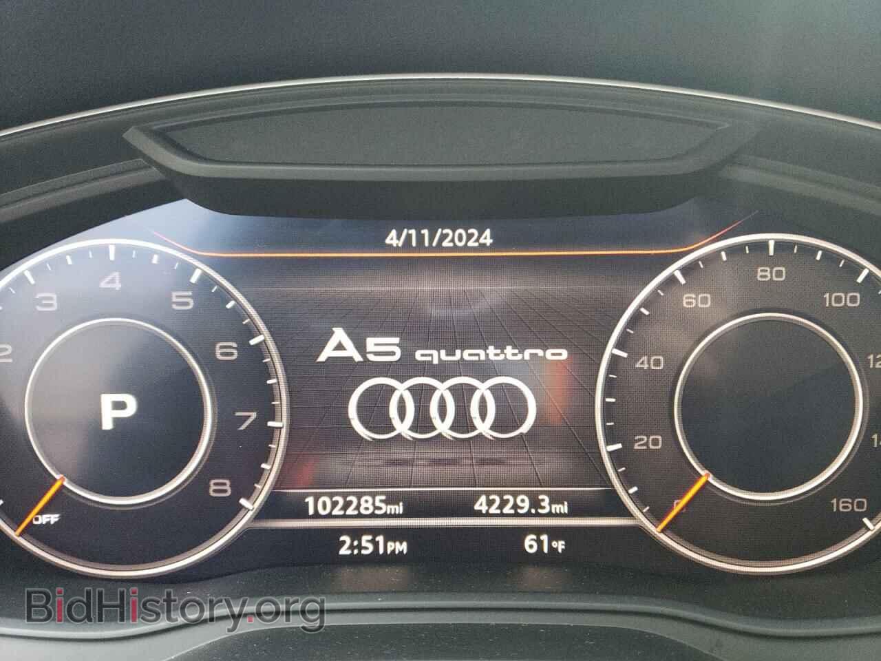 2018 AUDI A5 - VIN: WAUENCF57JA080708 - Photo 9