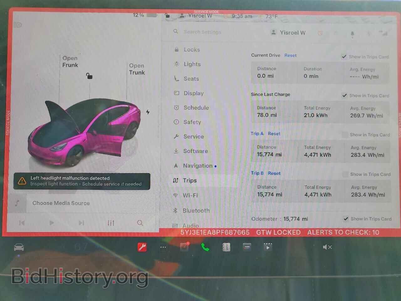 2023 TESLA MODEL 3 - VIN: 5YJ3E1EA8PF687665 - Photo 9