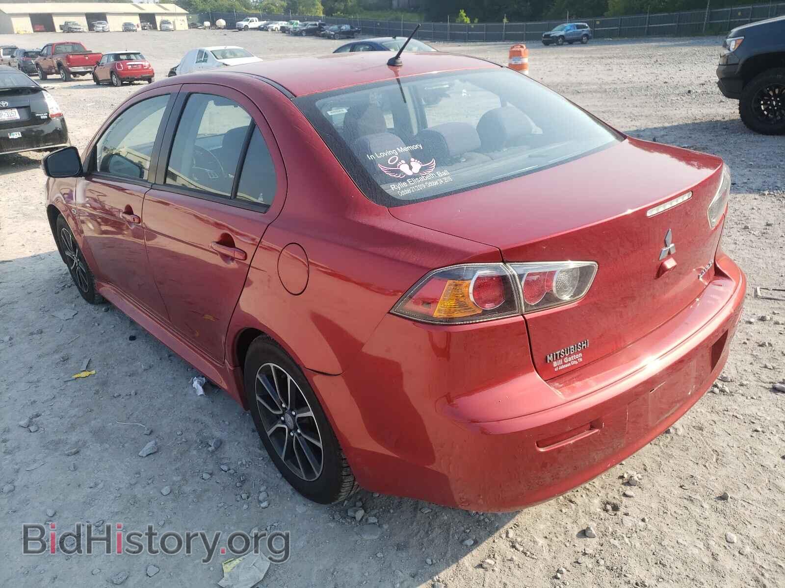 2017 MITSUBISHI LANCER - VIN: JA32U2FU3HU003187 - Фото 3