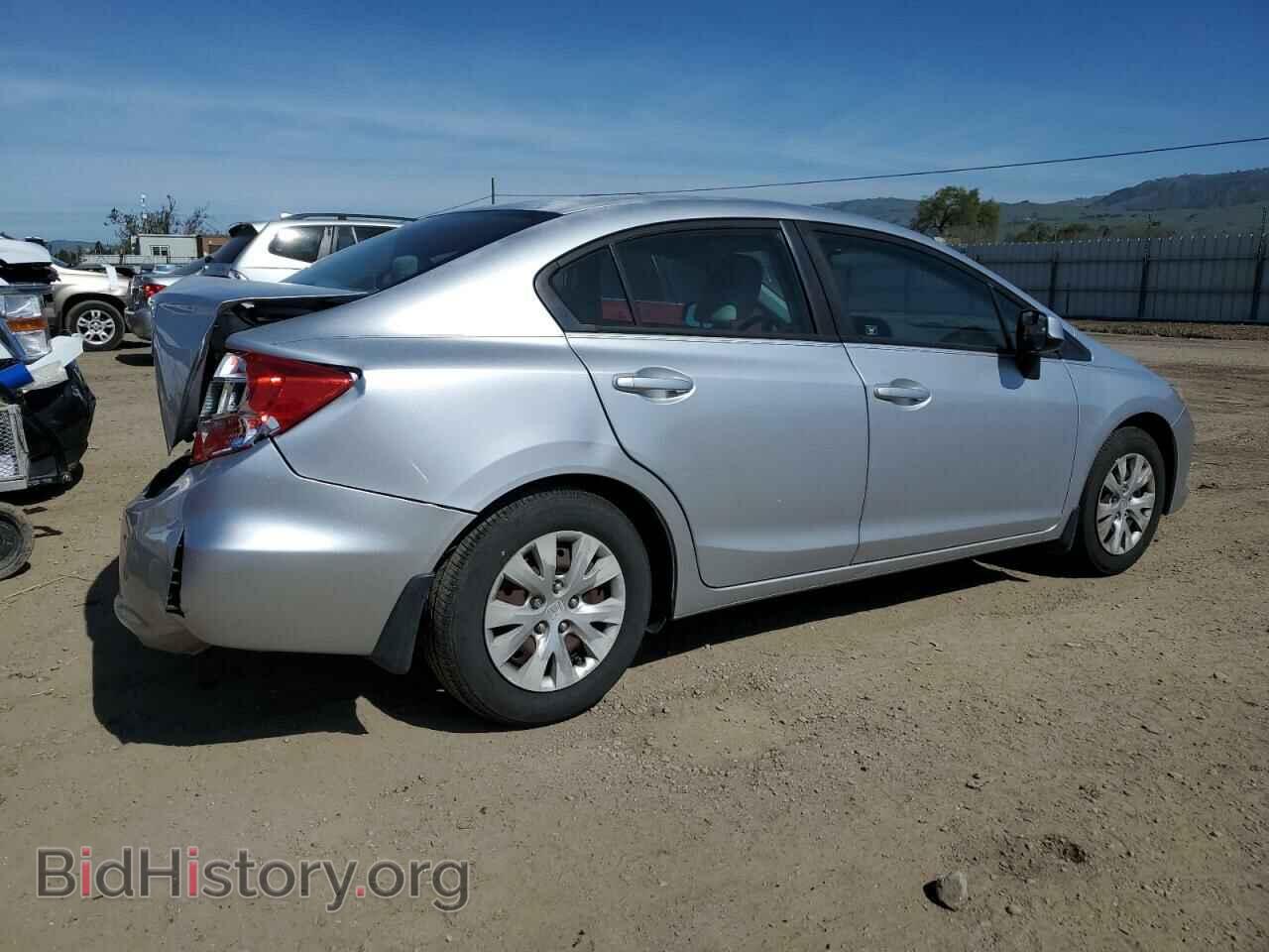 2012 HONDA CIVIC - VIN: 2HGFB2F54CH331149 - Фото 3