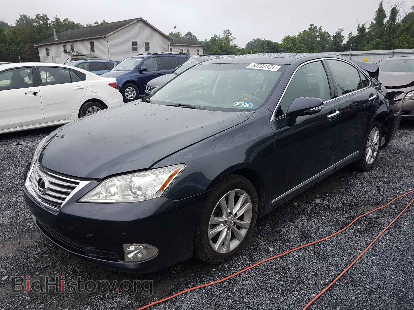 2011 LEXUS ES350 - VIN: JTHBK1EG4B2455423 - Фото 2