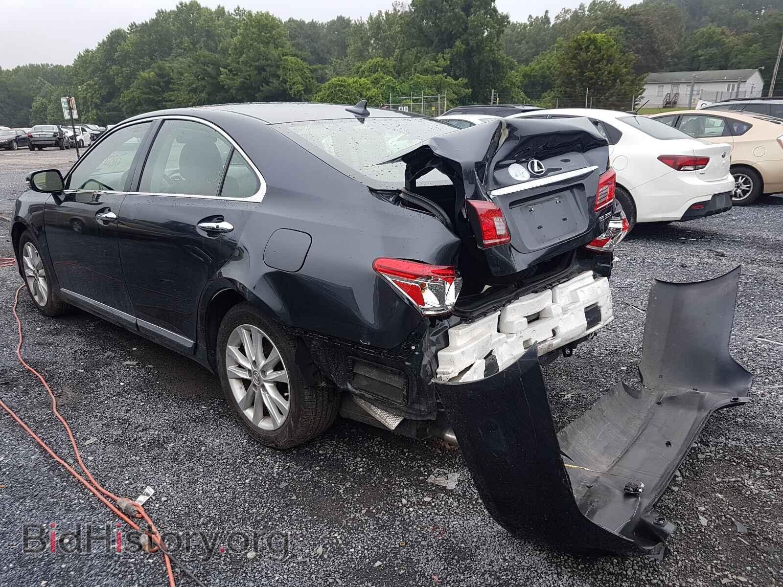 2011 LEXUS ES350 - VIN: JTHBK1EG4B2455423 - Фото 3