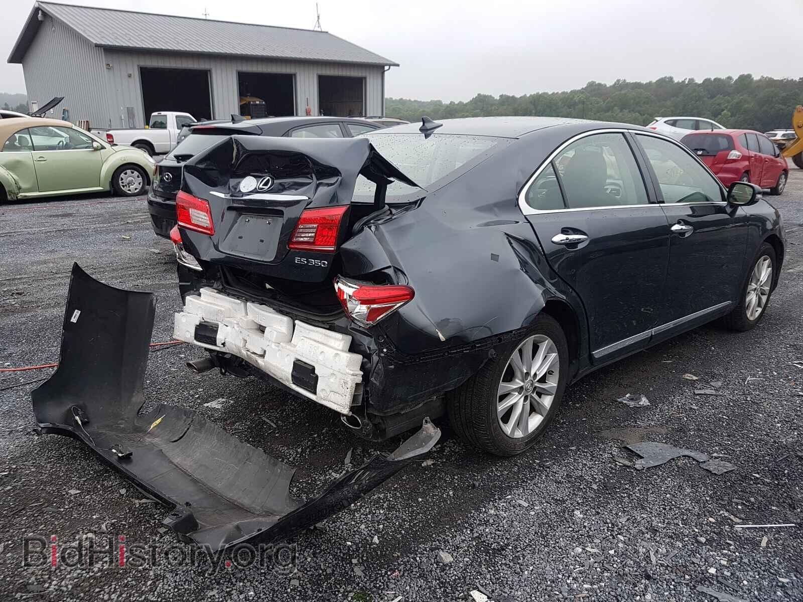 2011 LEXUS ES350 - VIN: JTHBK1EG4B2455423 - Фото 4