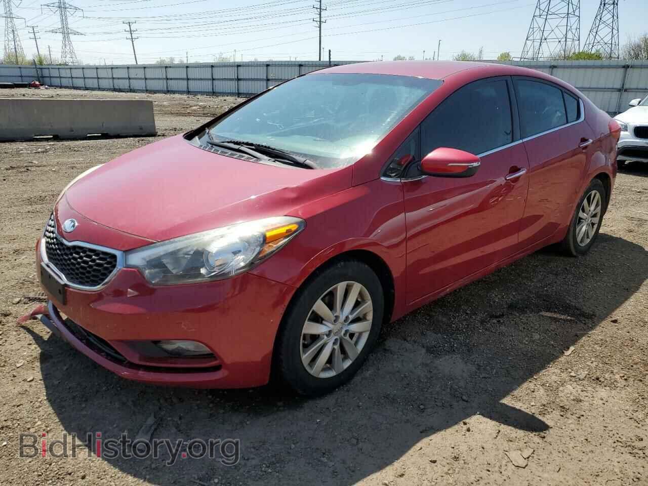 Photo KNAFX4A80E5090842 - KIA FORTE 2014