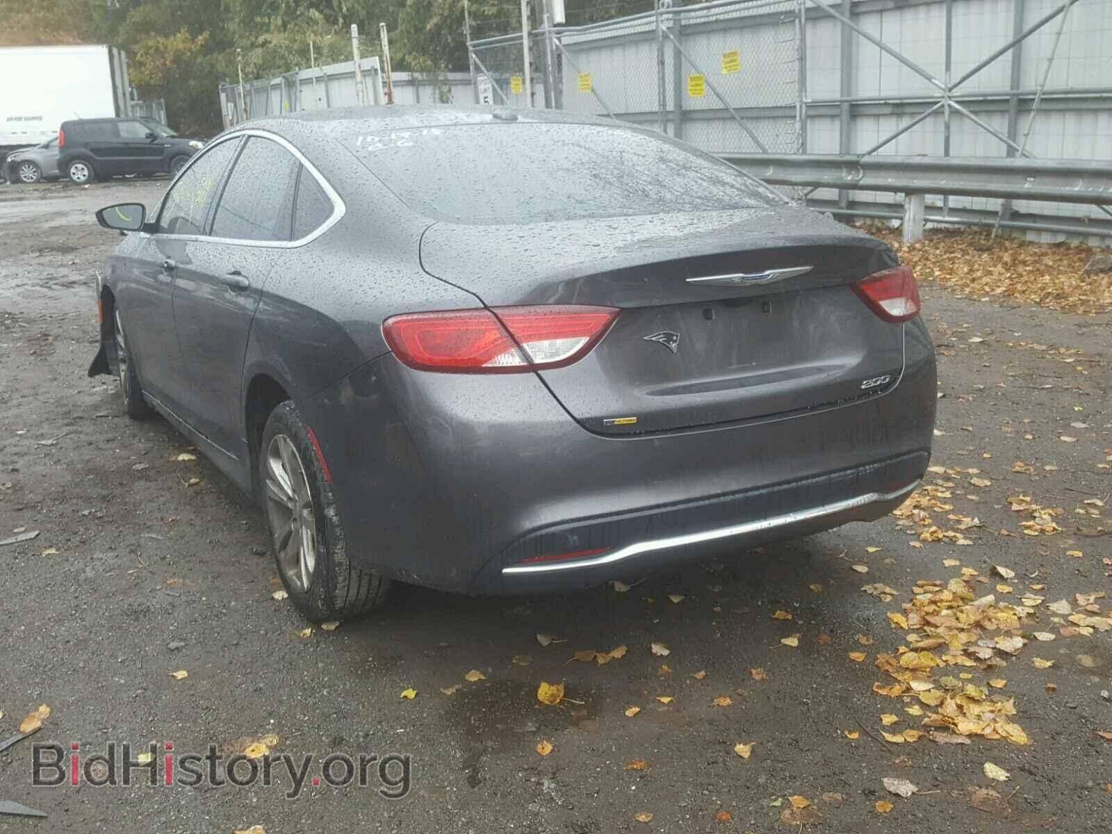 2016 CHRYSLER 200 - VIN: 1C3CCCABXGN164606 - Фото 3