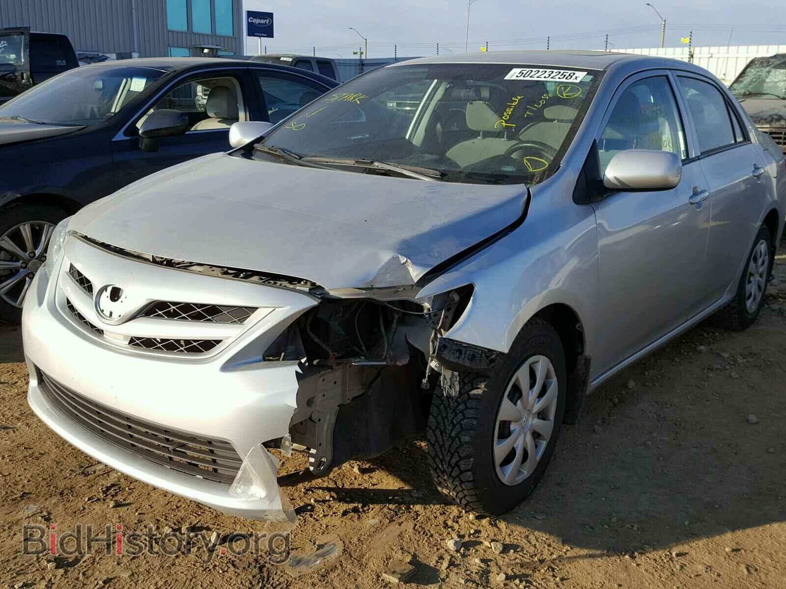 2013 TOYOTA COROLLA BA - VIN: 2T1BU4EE9DC935330 - Фото 2