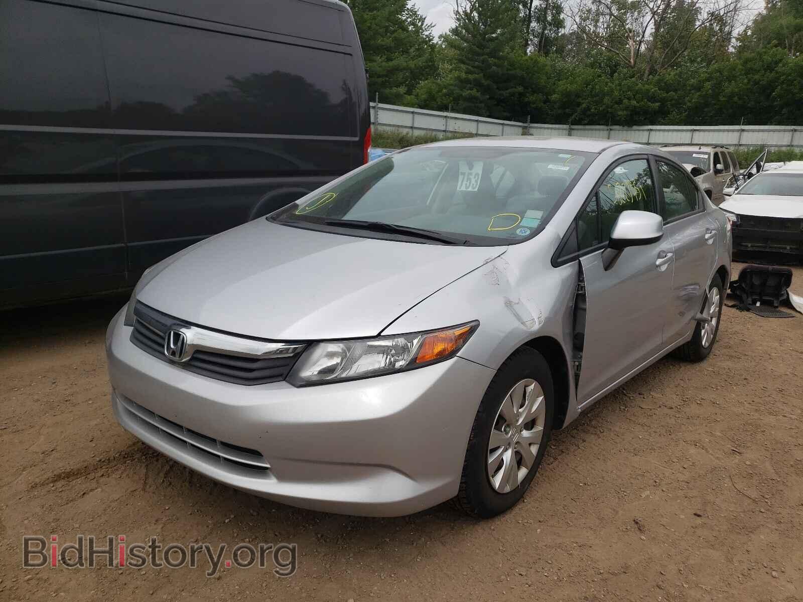 2012 HONDA CIVIC - VIN: 19XFB2F53CE074270 - Фото 2