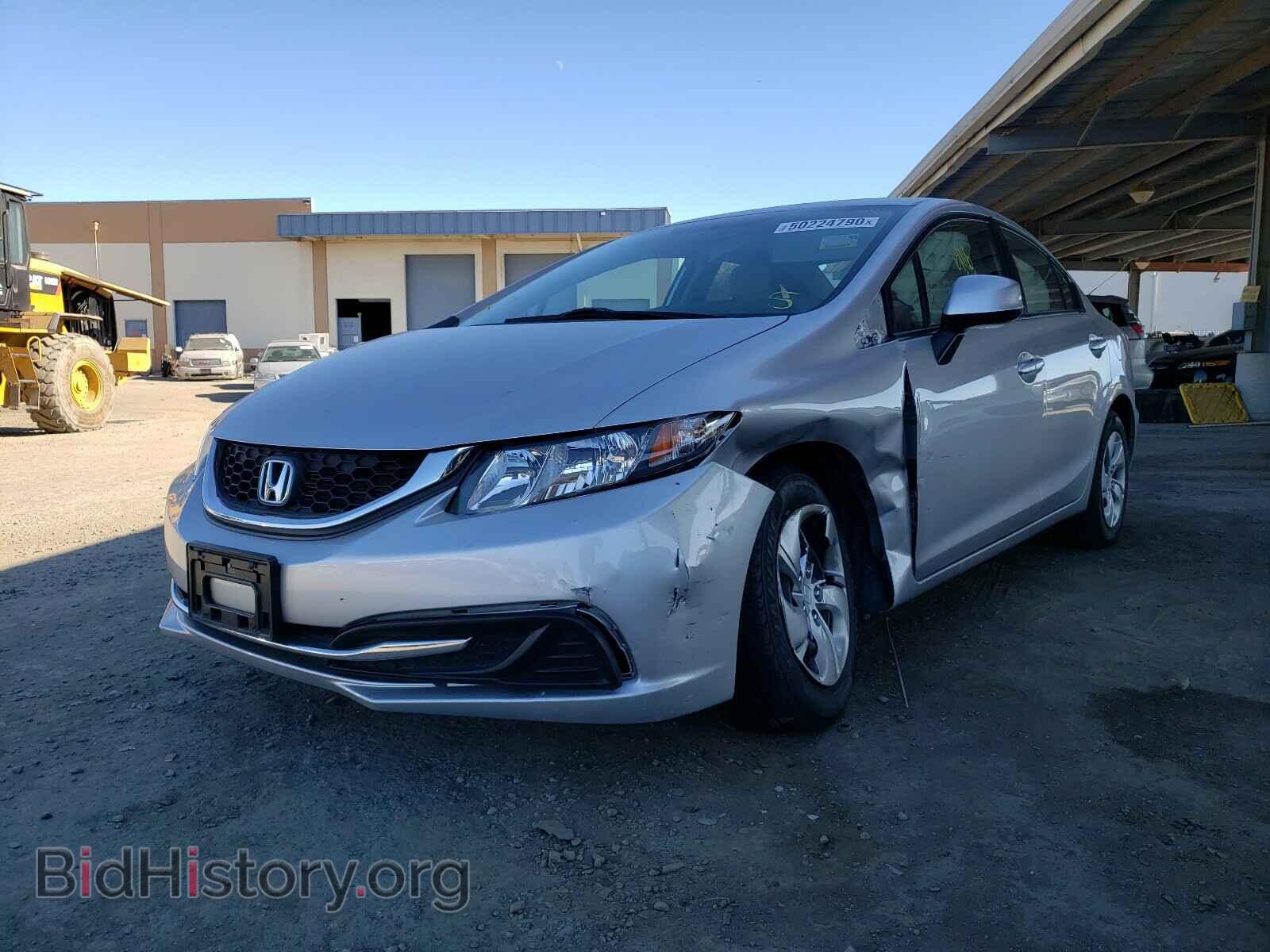 2013 HONDA CIVIC - VIN: 19XFB2F52DE088792 - Фото 2