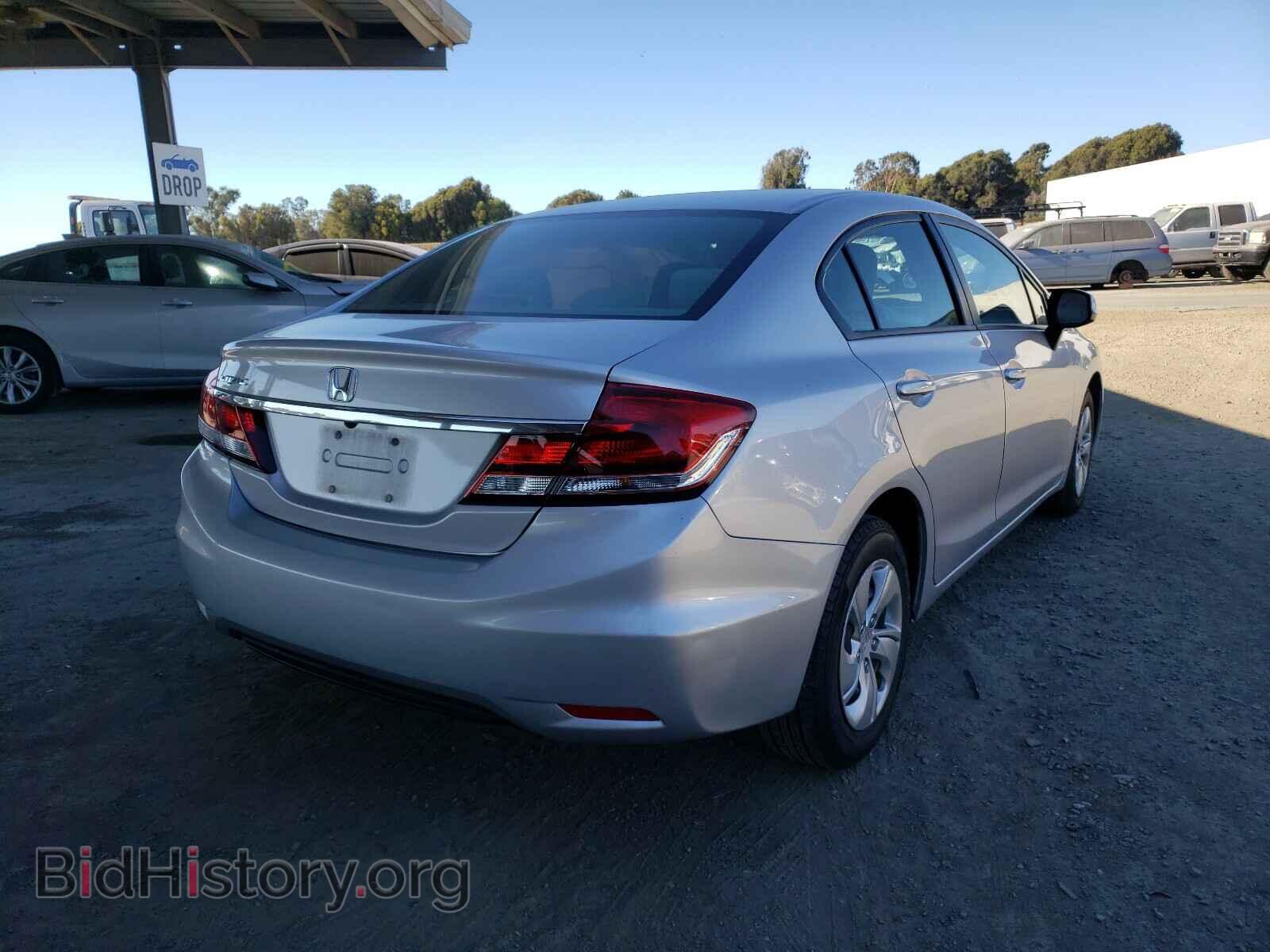 2013 HONDA CIVIC - VIN: 19XFB2F52DE088792 - Фото 4