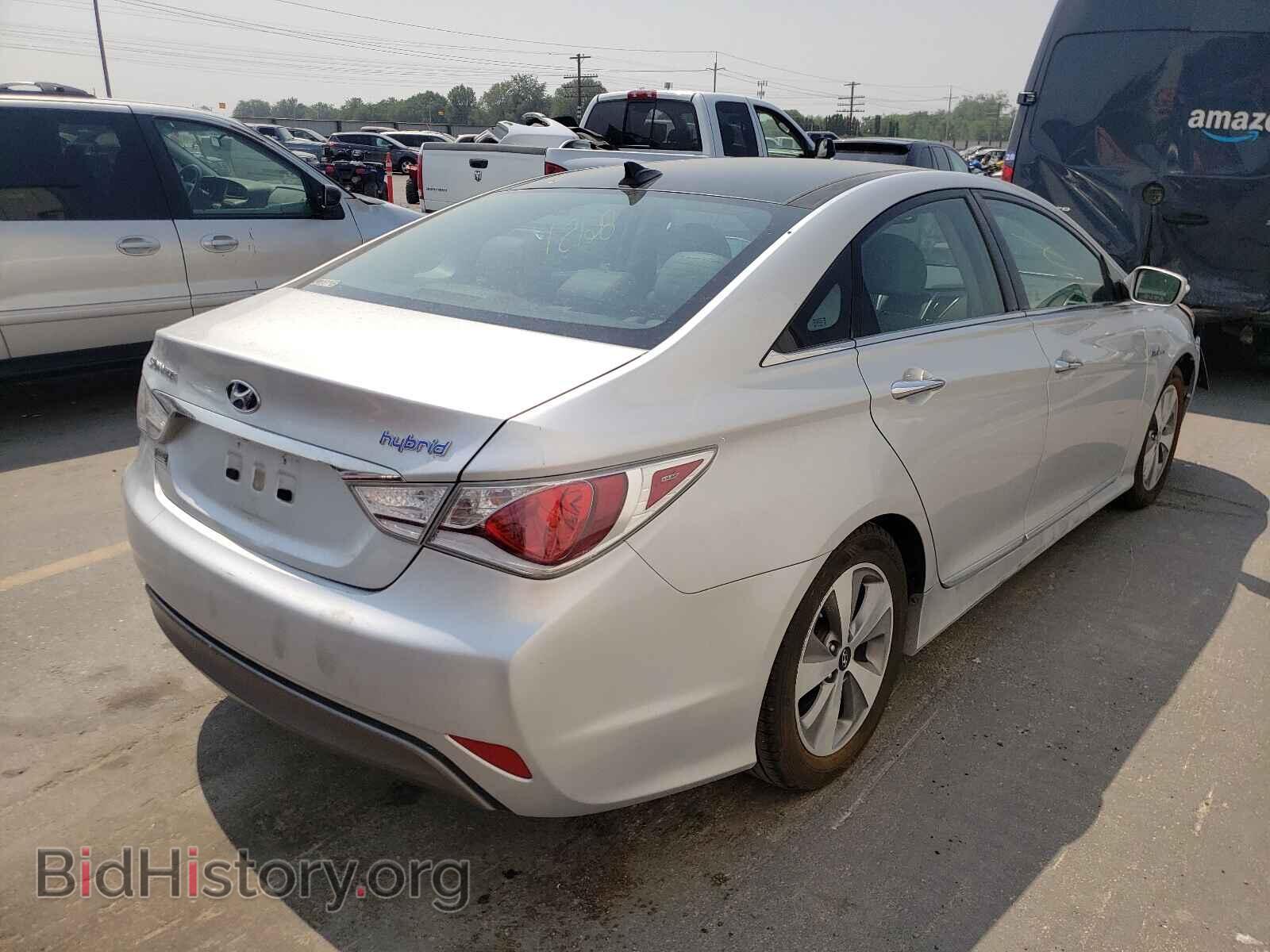 2012 HYUNDAI SONATA - VIN: KMHEC4A45CA040848 - Фото 4